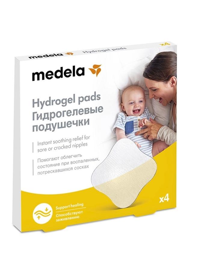 Медела Гидрогелевые подушечки/ накладки на грудь, 4 шт. Медела Гидрогелевые подушечки/ накладки на грудь, 4 шт.